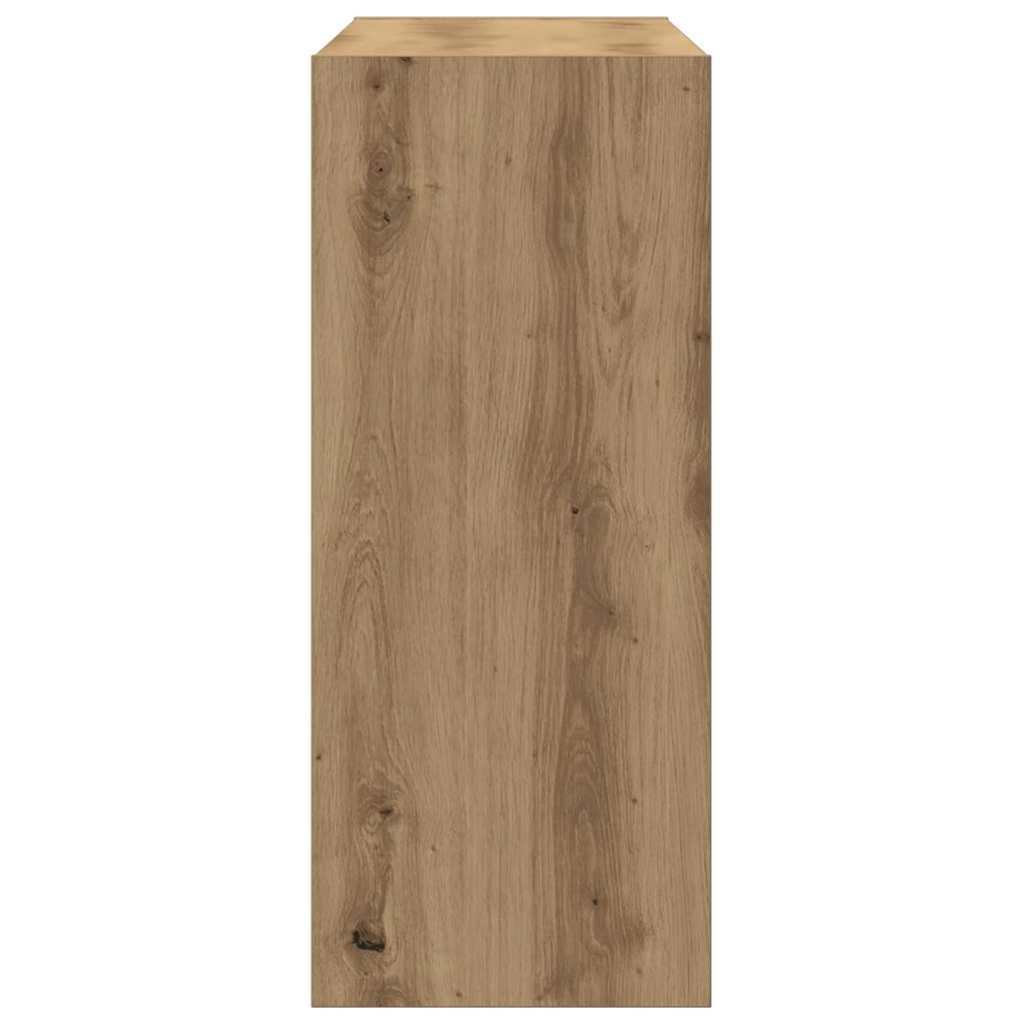 Bokhylle/Romdeler - Artisan Eik - 100x30x72 cm - Laget av konstruert tre