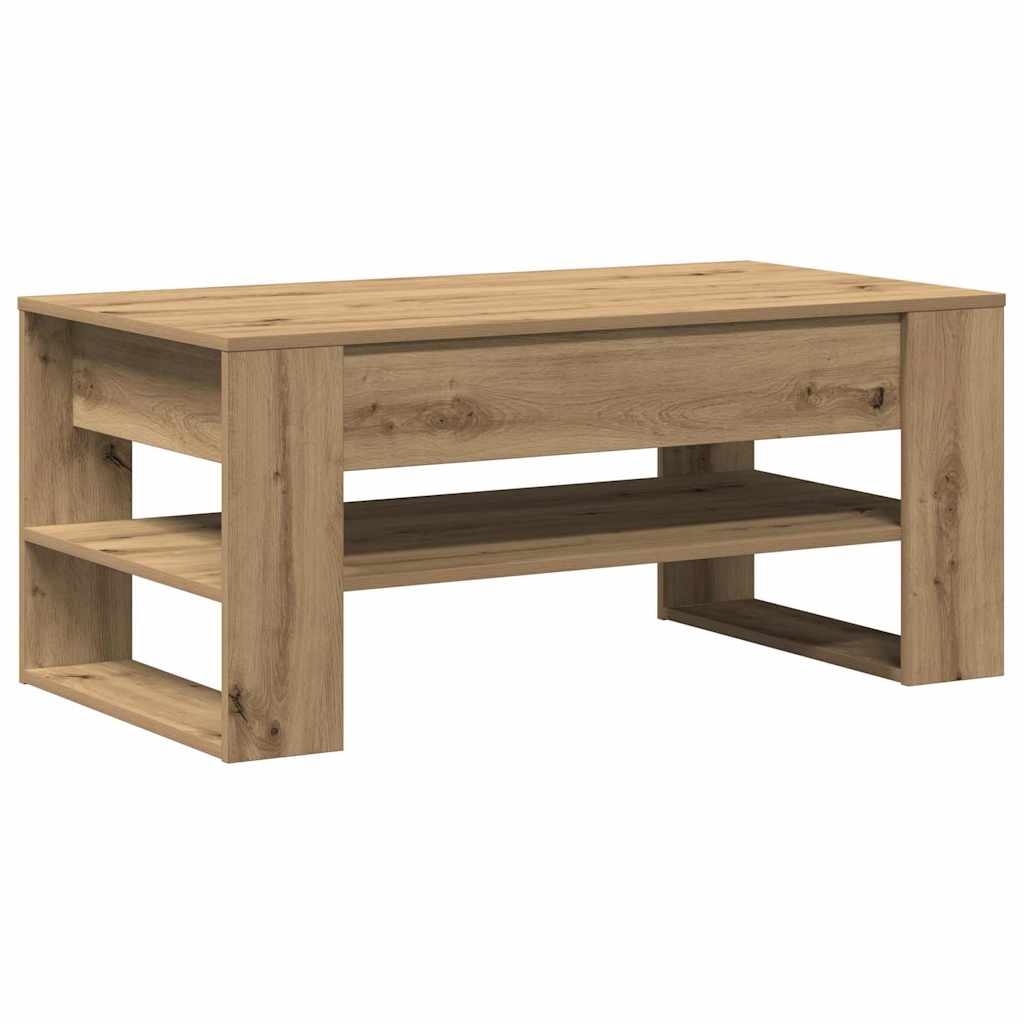 Salongbord Sofabord Artisan Eik bord 102x55x45 cm