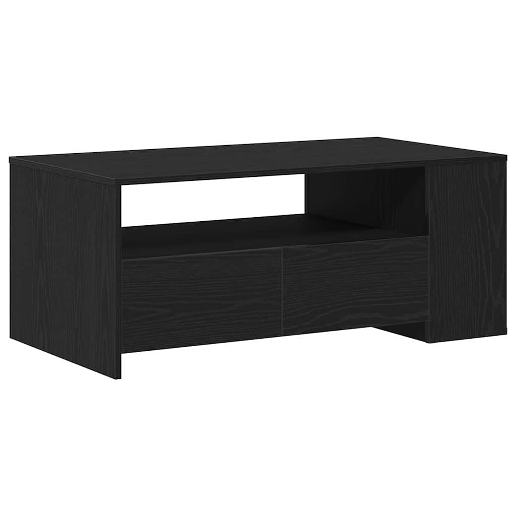 Svart Eik Kaffebord 102x55x43.5 cm Laget av Ingeniørtre