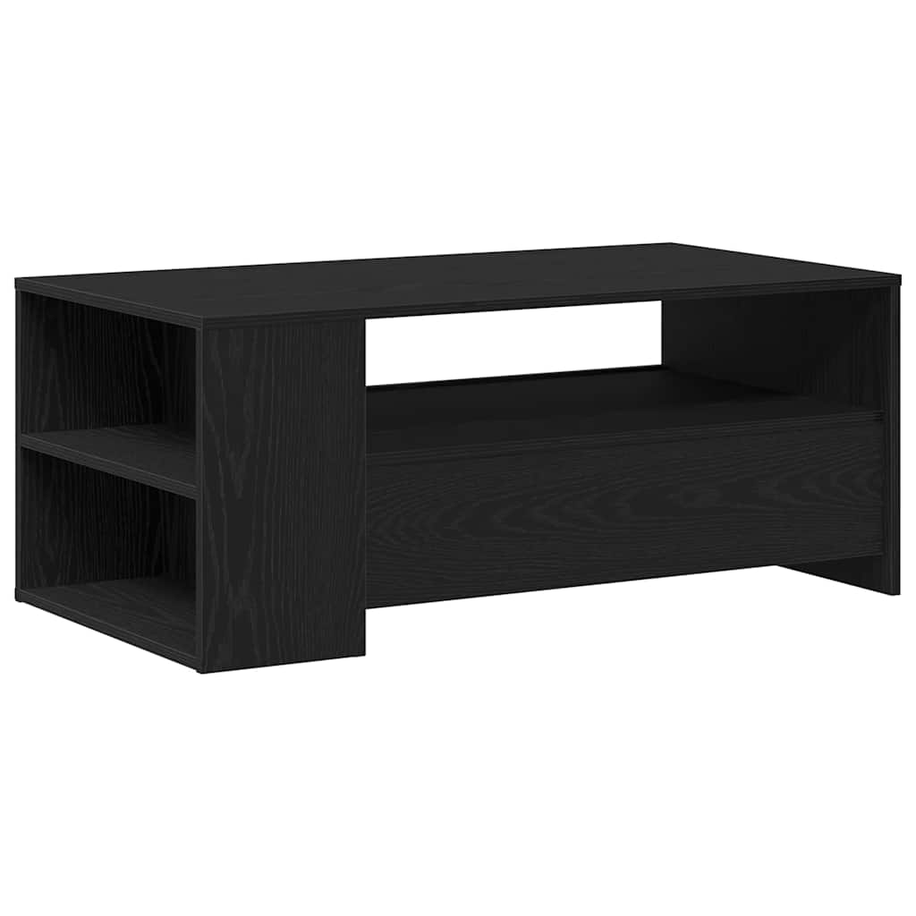 Svart Eik Kaffebord 102x55x43.5 cm Laget av Ingeniørtre
