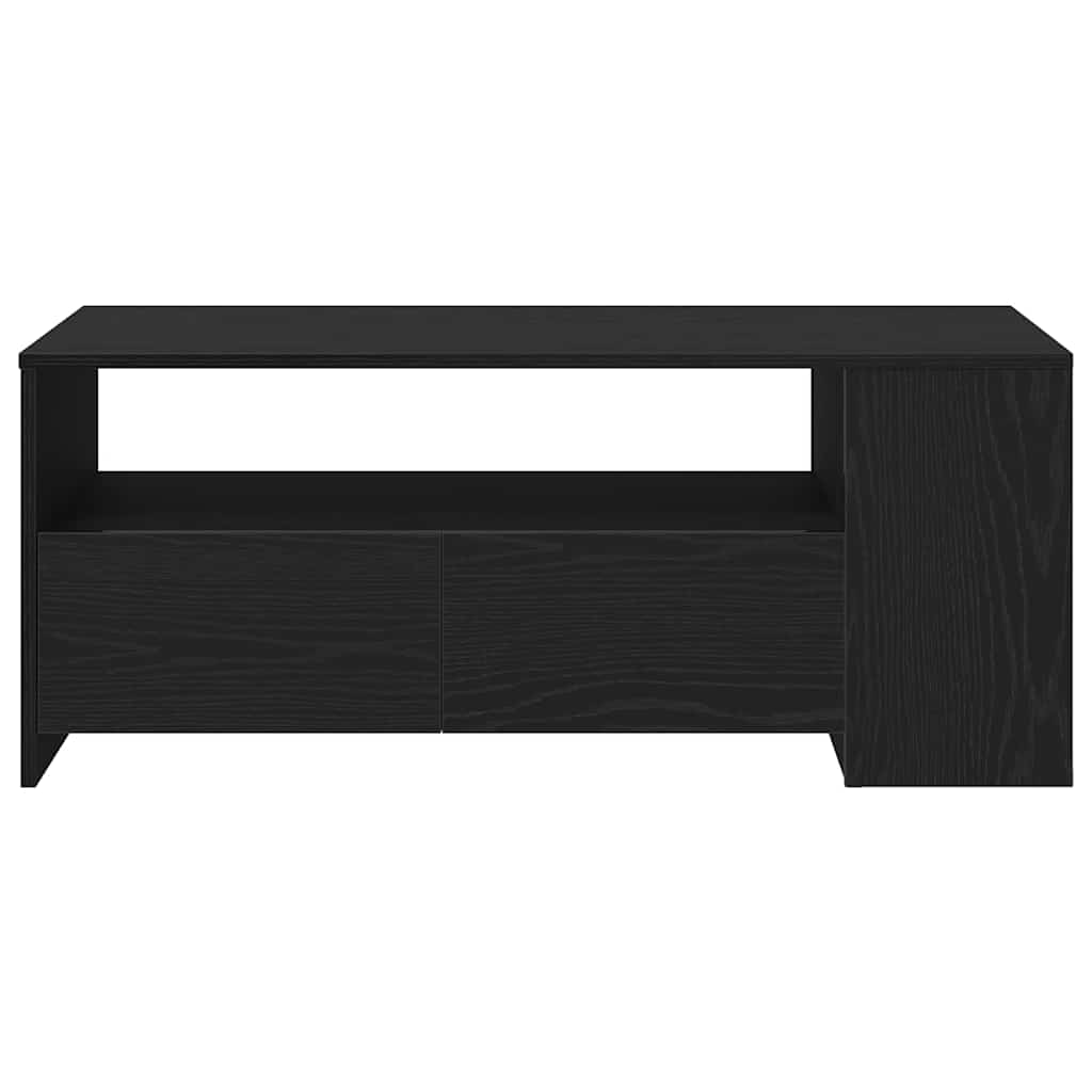 Svart Eik Kaffebord 102x55x43.5 cm Laget av Ingeniørtre