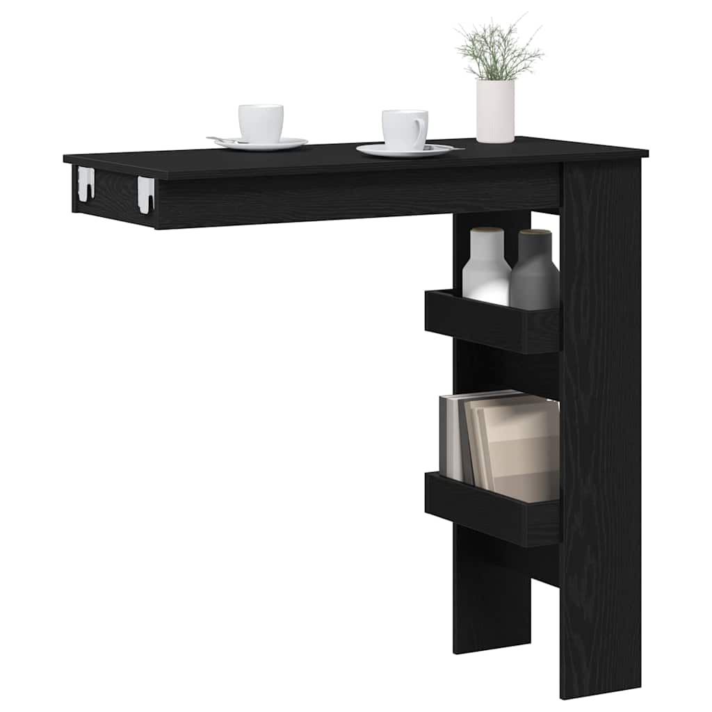 Barbord - Svart Eik - 102x55x103.5 cm - Laget av Konstruert Tre