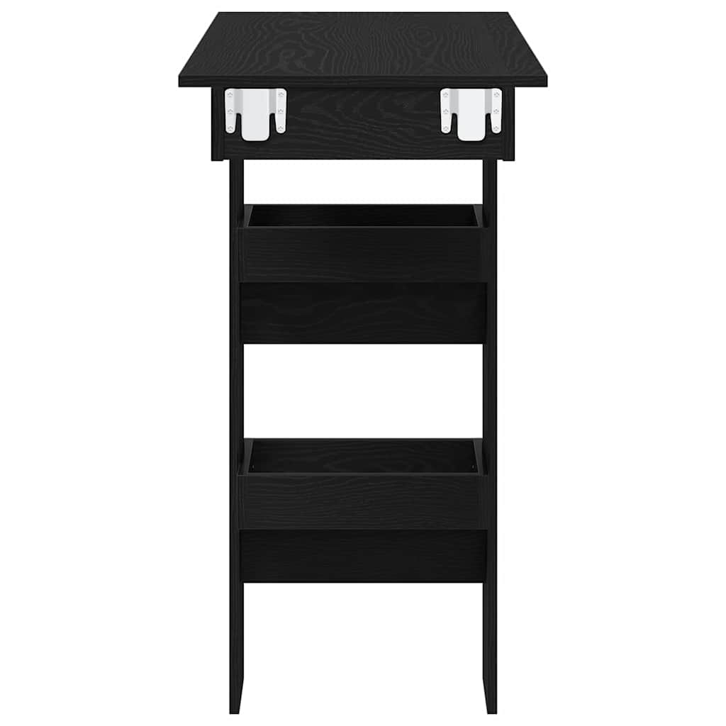 Barbord - Svart Eik - 102x55x103.5 cm - Laget av Konstruert Tre