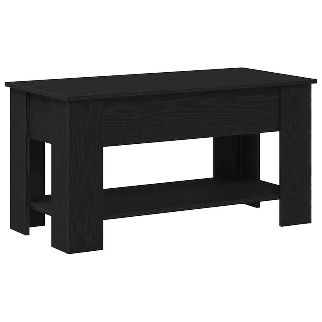 Svart Eik Kaffebord - 101x49x52 cm Laget av Ingengjert Tre