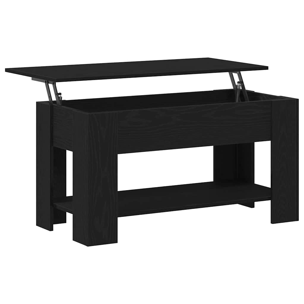 Svart Eik Kaffebord - 101x49x52 cm Laget av Ingengjert Tre