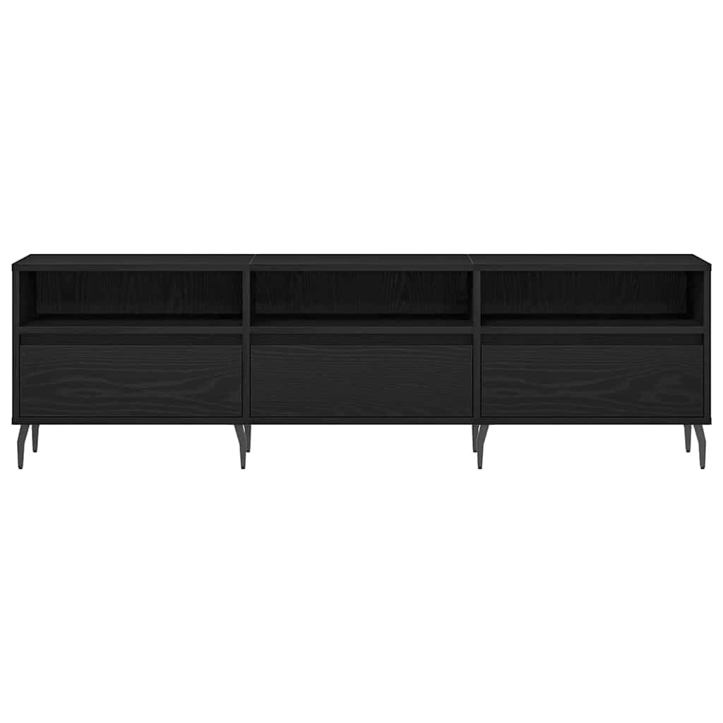 TV-Møbel Svart Eik TV-benk 150x30x44,5 cm