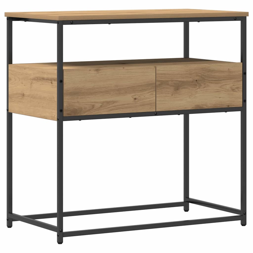 Avlastningsbord konsollbord Artisan Eik 75x40x75 cm