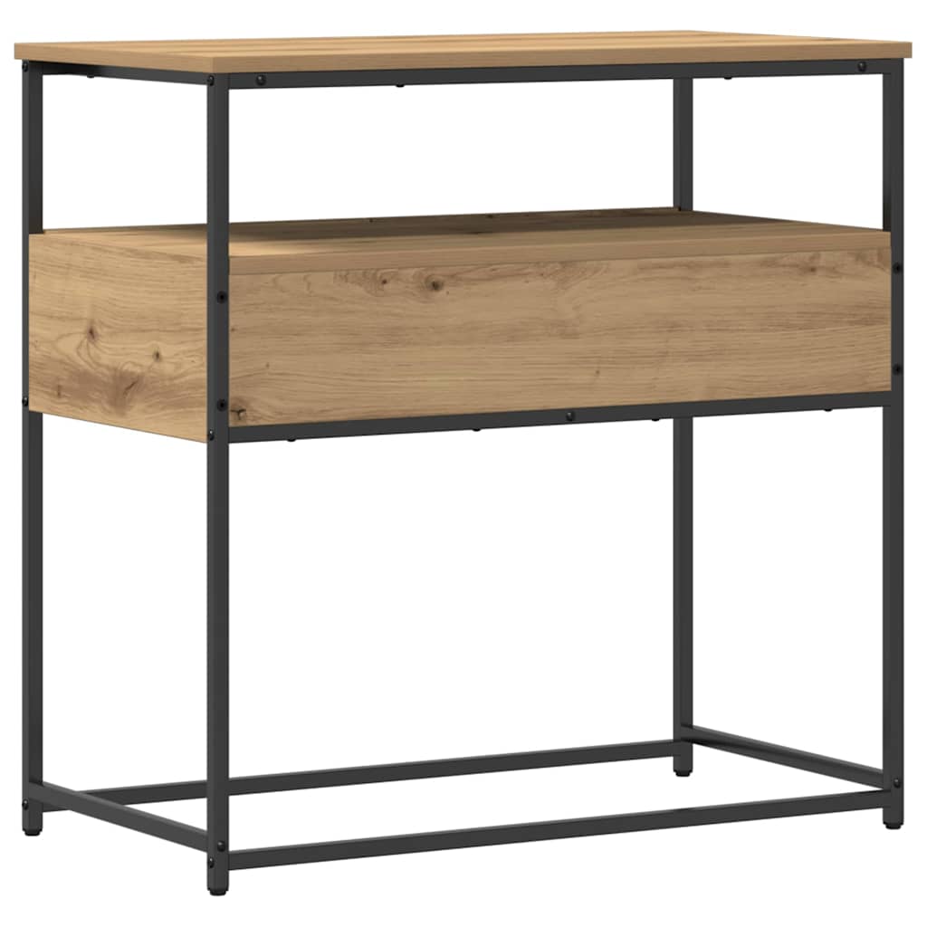 Avlastningsbord konsollbord Artisan Eik 75x40x75 cm