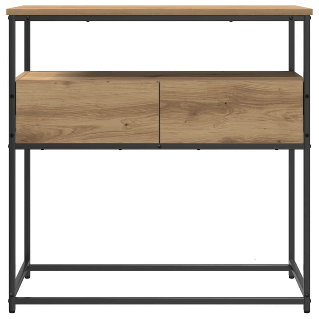 Avlastningsbord konsollbord Artisan Eik 75x40x75 cm
