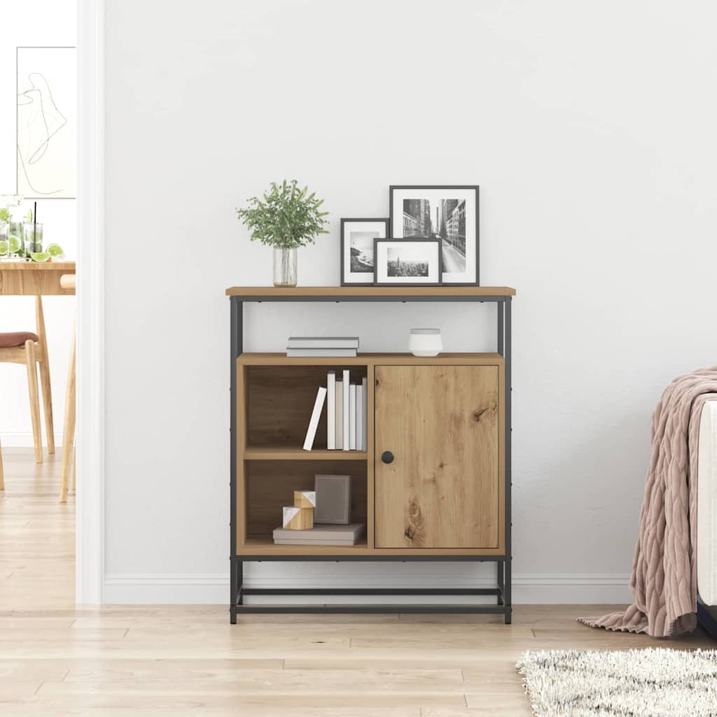 Skap Artisan Eik 69x35x80 cm Konstruert Tre og Stål