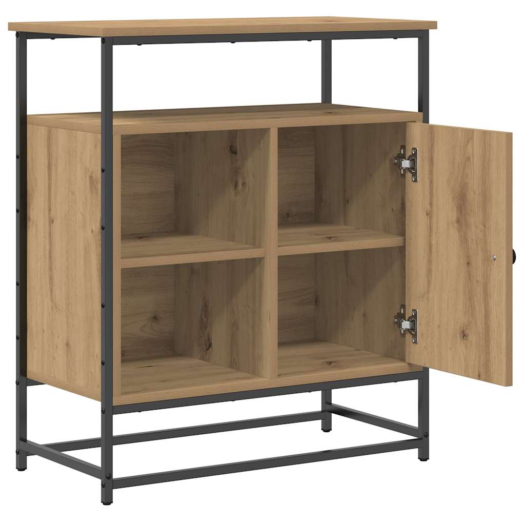 Skap Artisan Eik 69x35x80 cm Konstruert Tre og Stål