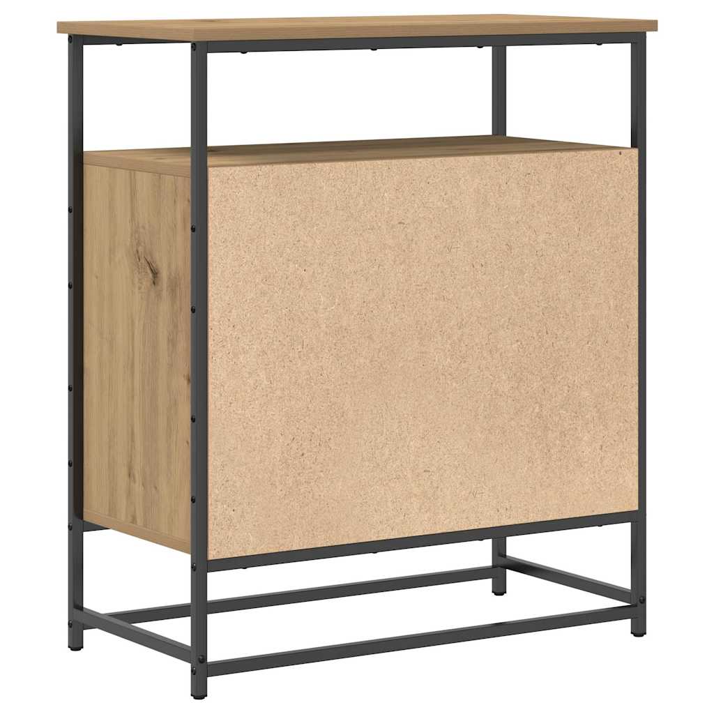 Skap Artisan Eik 69x35x80 cm Konstruert Tre og Stål