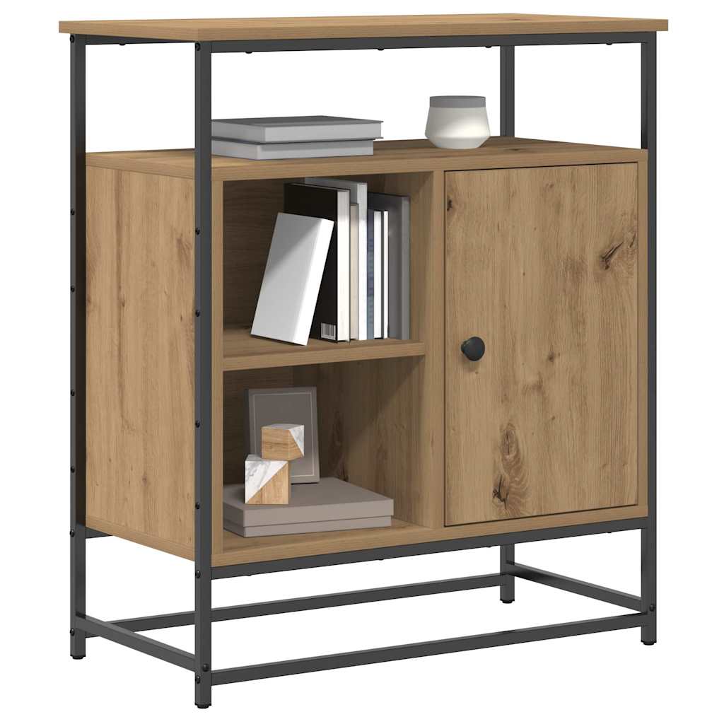Skap Artisan Eik 69x35x80 cm Konstruert Tre og Stål