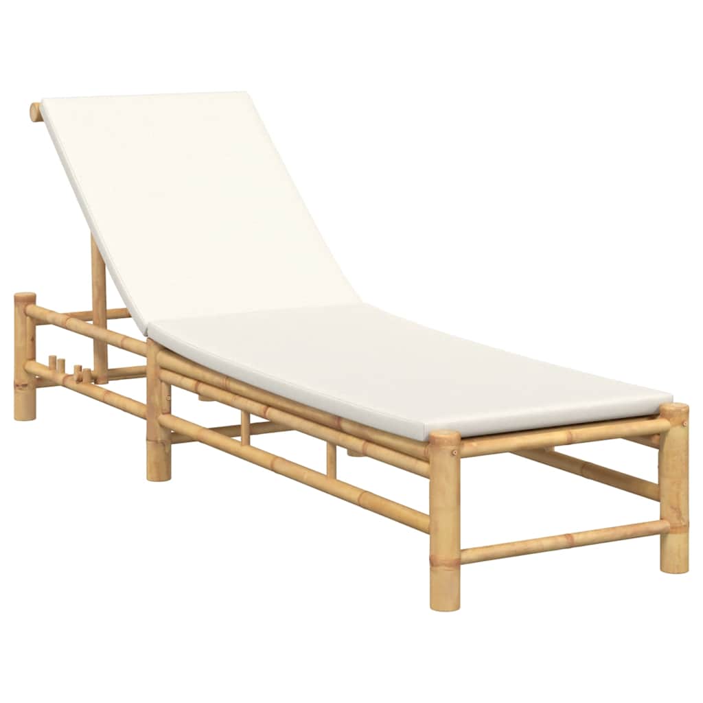 solseng Tre med puter 55x199x30 cm bambus