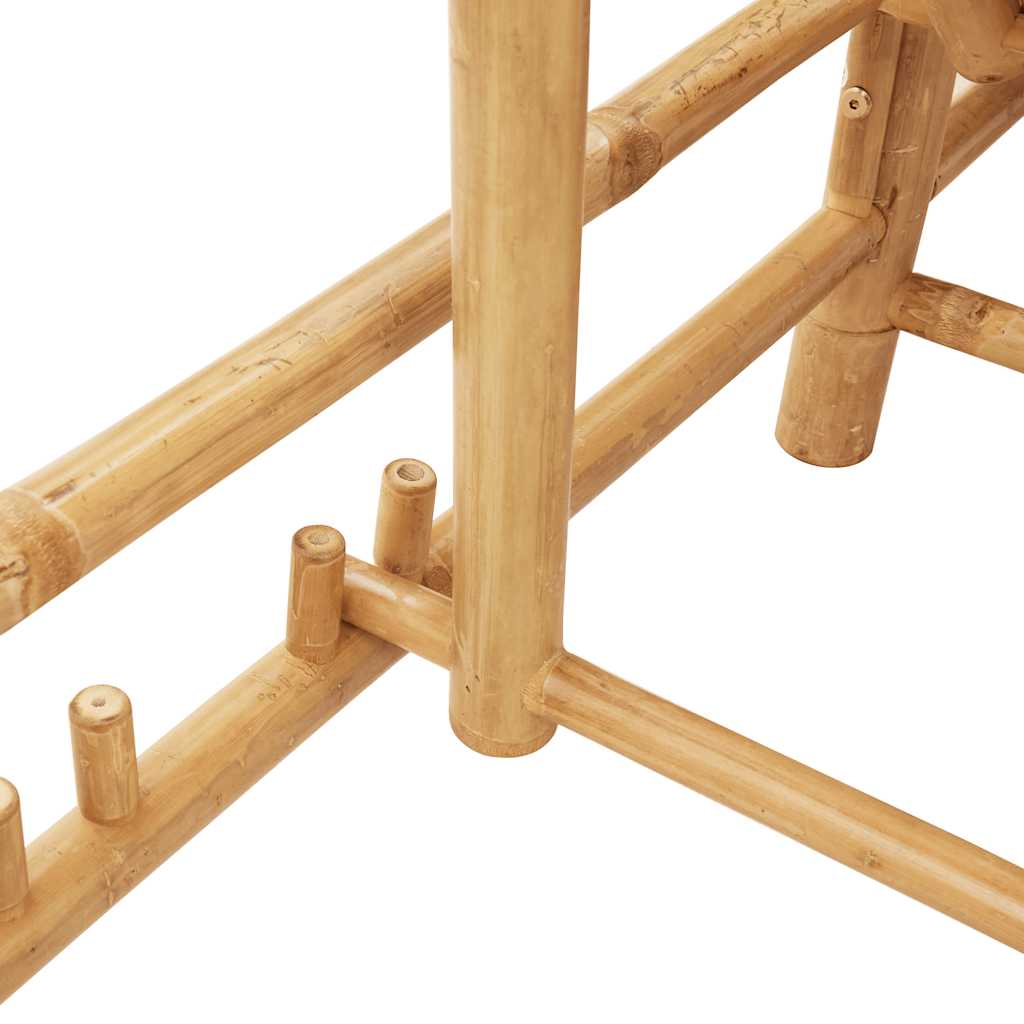 solseng Tre med puter 55x199x30 cm bambus