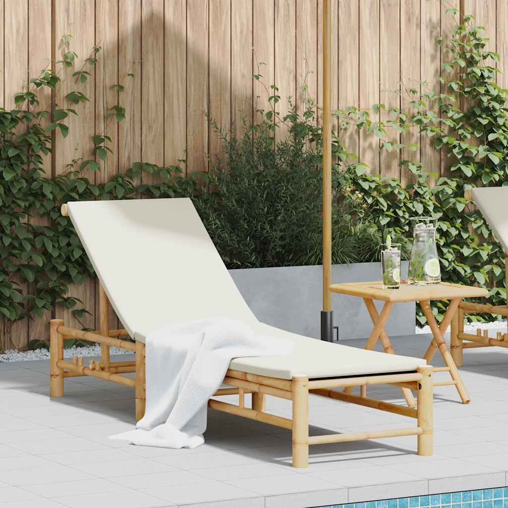 solseng Tre med puter 55x199x30 cm bambus
