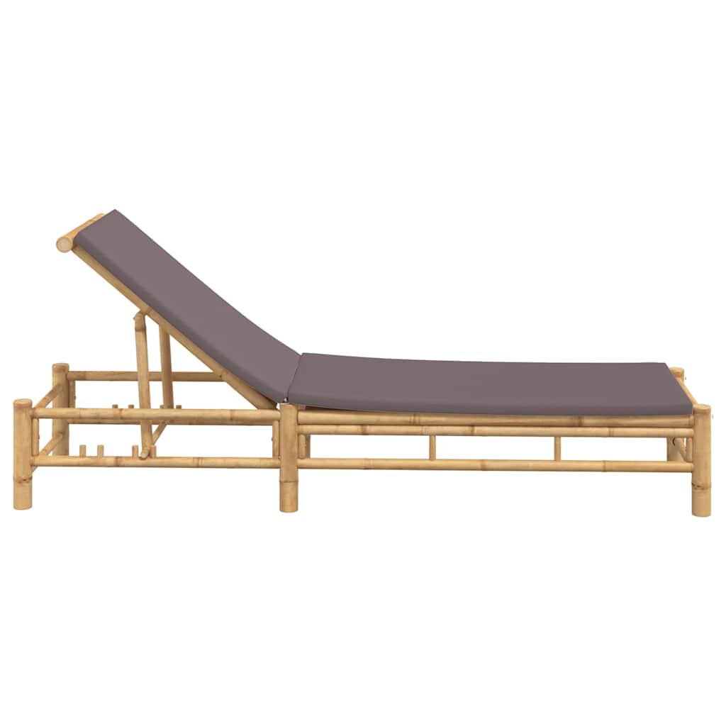 solseng Tre med puter 55x199x30 cm bambus
