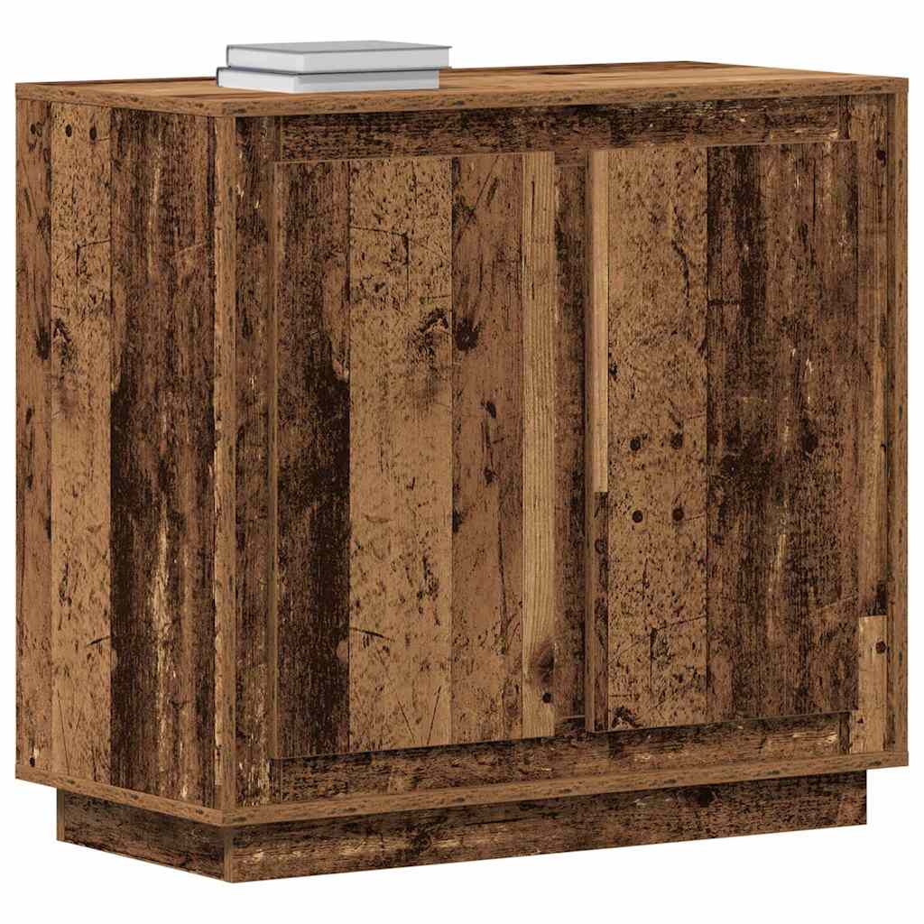 Skjenk Gammelt Tre 80x34x75 cm