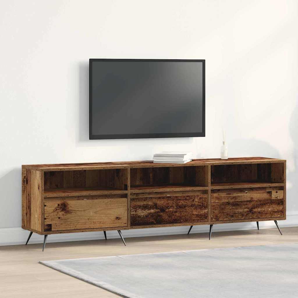 TV-Møbel Gammelt Tre TV-benk 150x30x44,5 cm