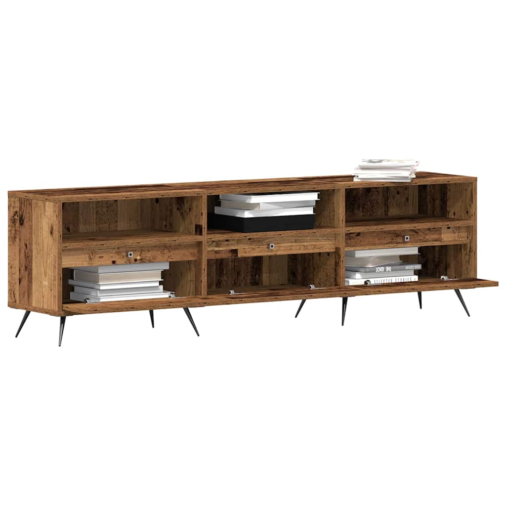 TV-Møbel Gammelt Tre TV-benk 150x30x44,5 cm