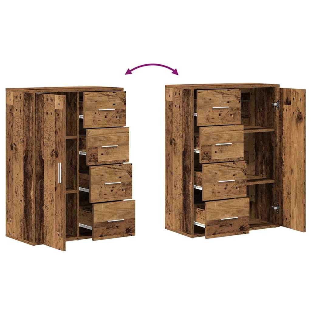 Skjenk Gammelt Tre 60x31x84 cm