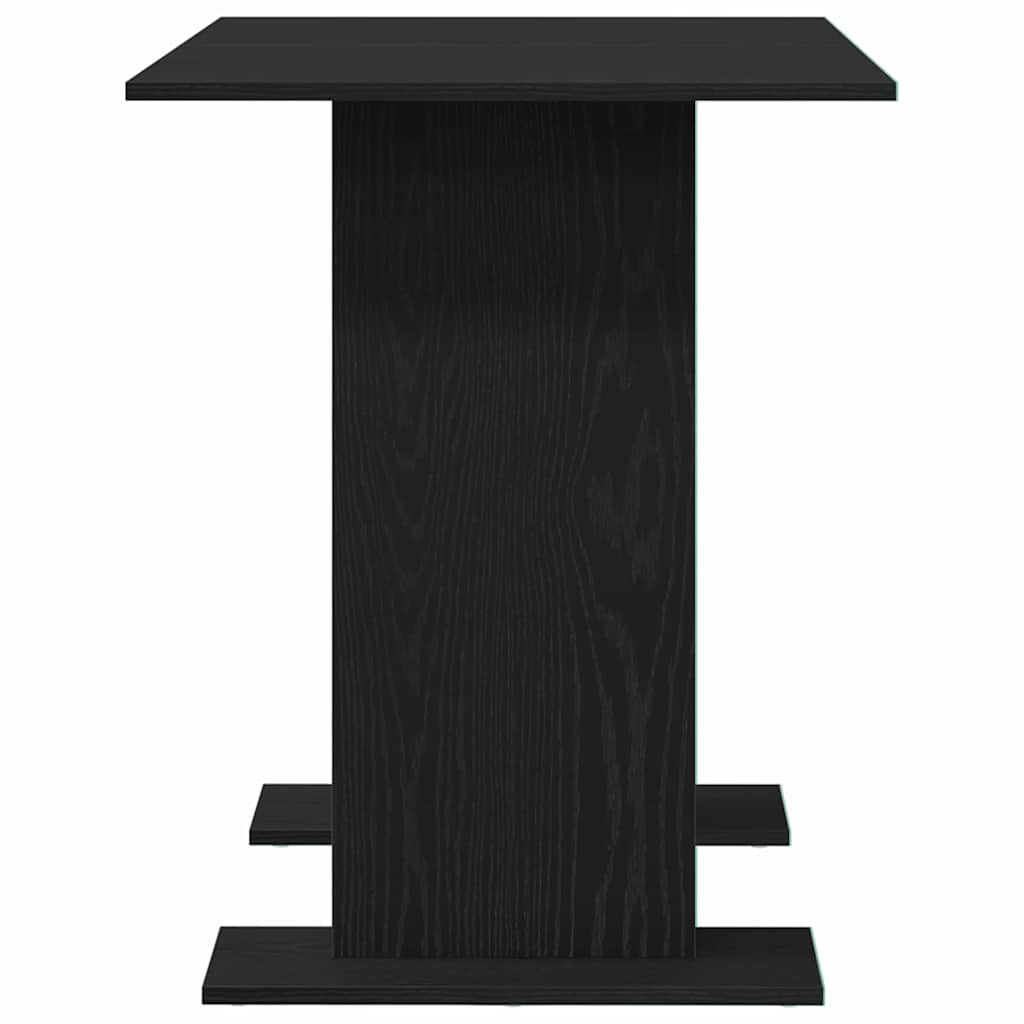 Spisebord Svart Eik 110x60x75 cm Konstruert Tre