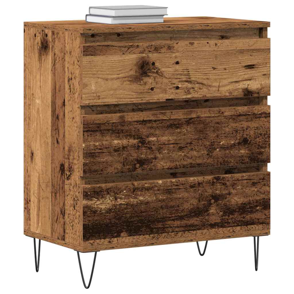 Kommode Gammelt Tre 60x35x70 cm
