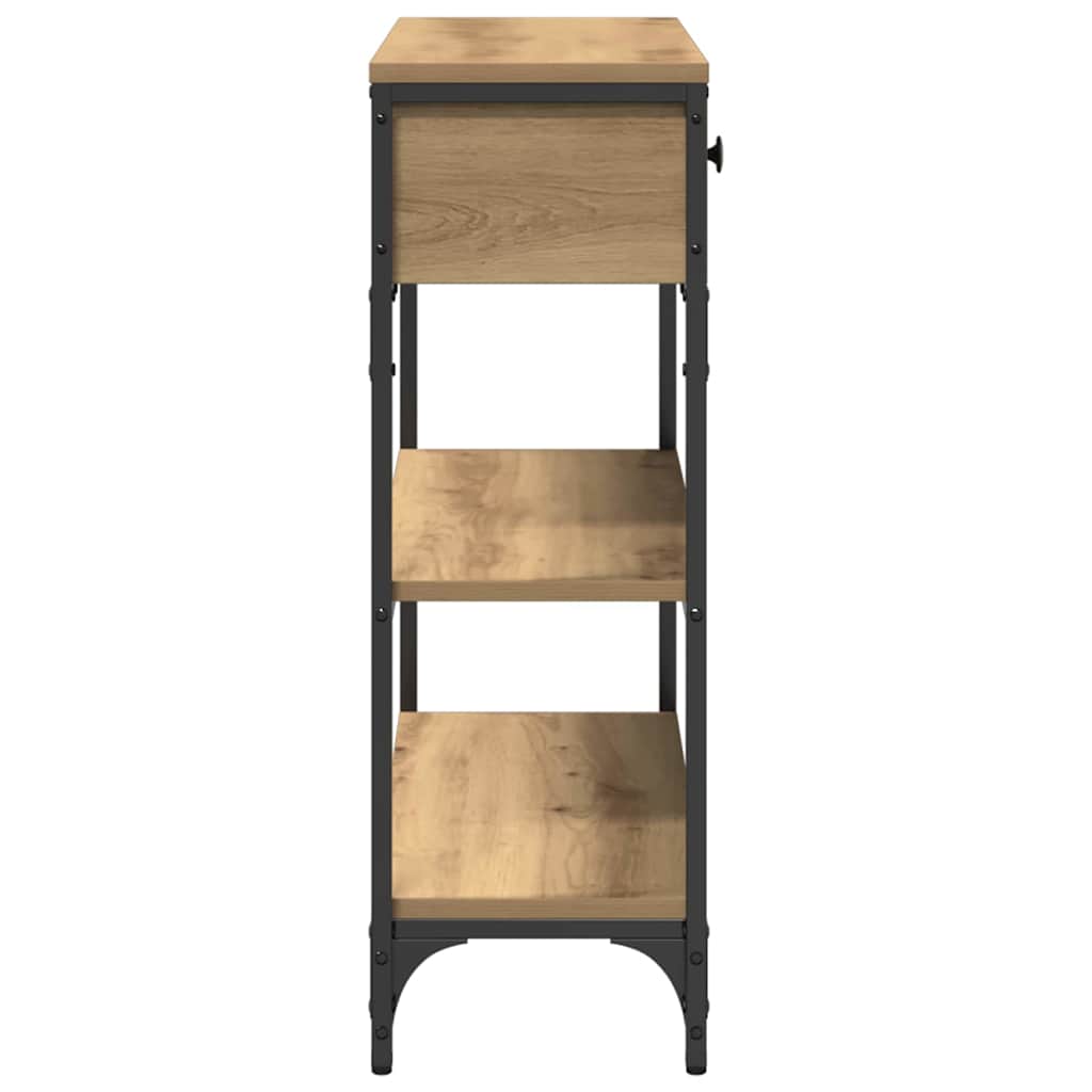 Avlastningsbord konsollbord Artisan Eik 72,5x25x75 cm