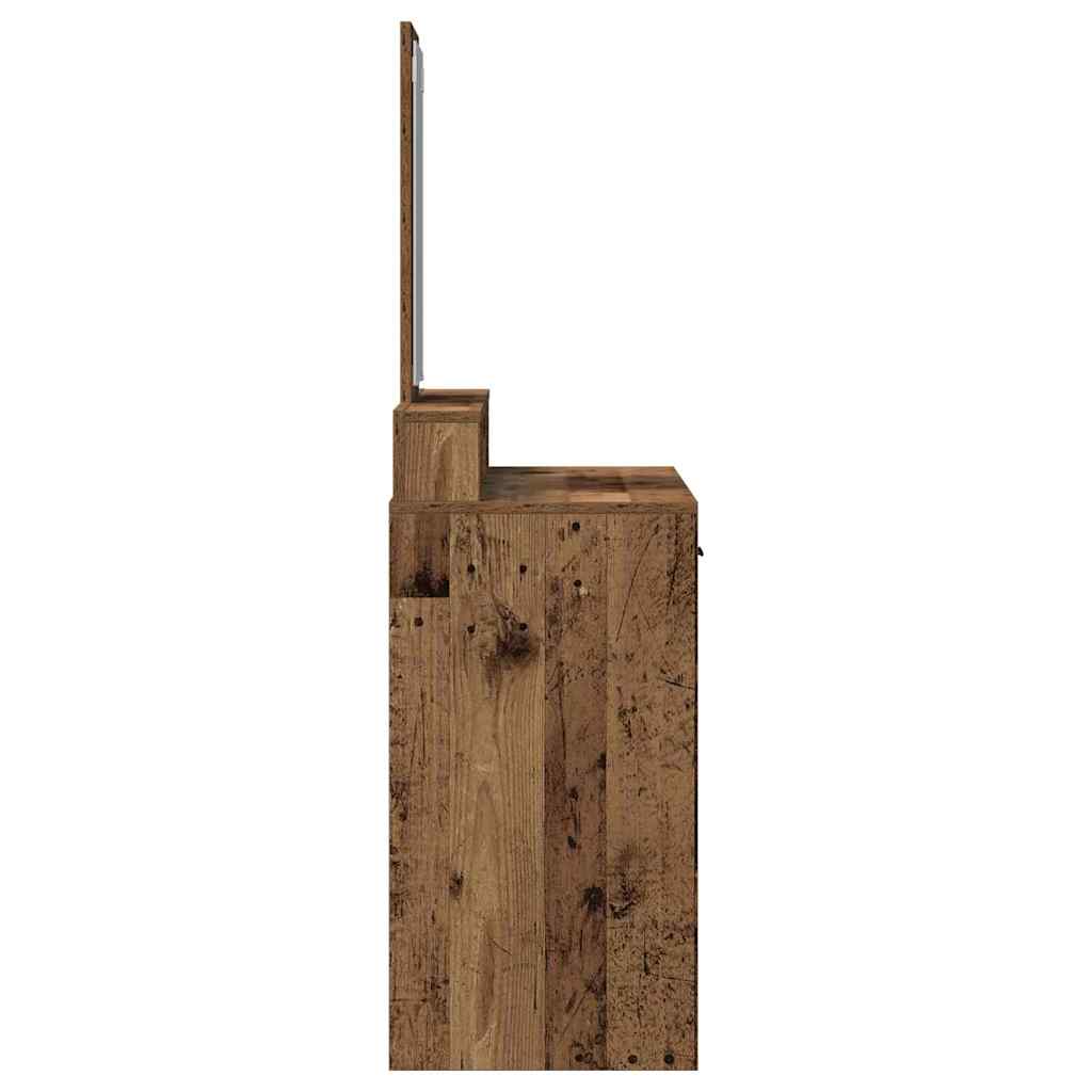 Sminkebord Gammelt Tre skuffer 100x41x140 cm