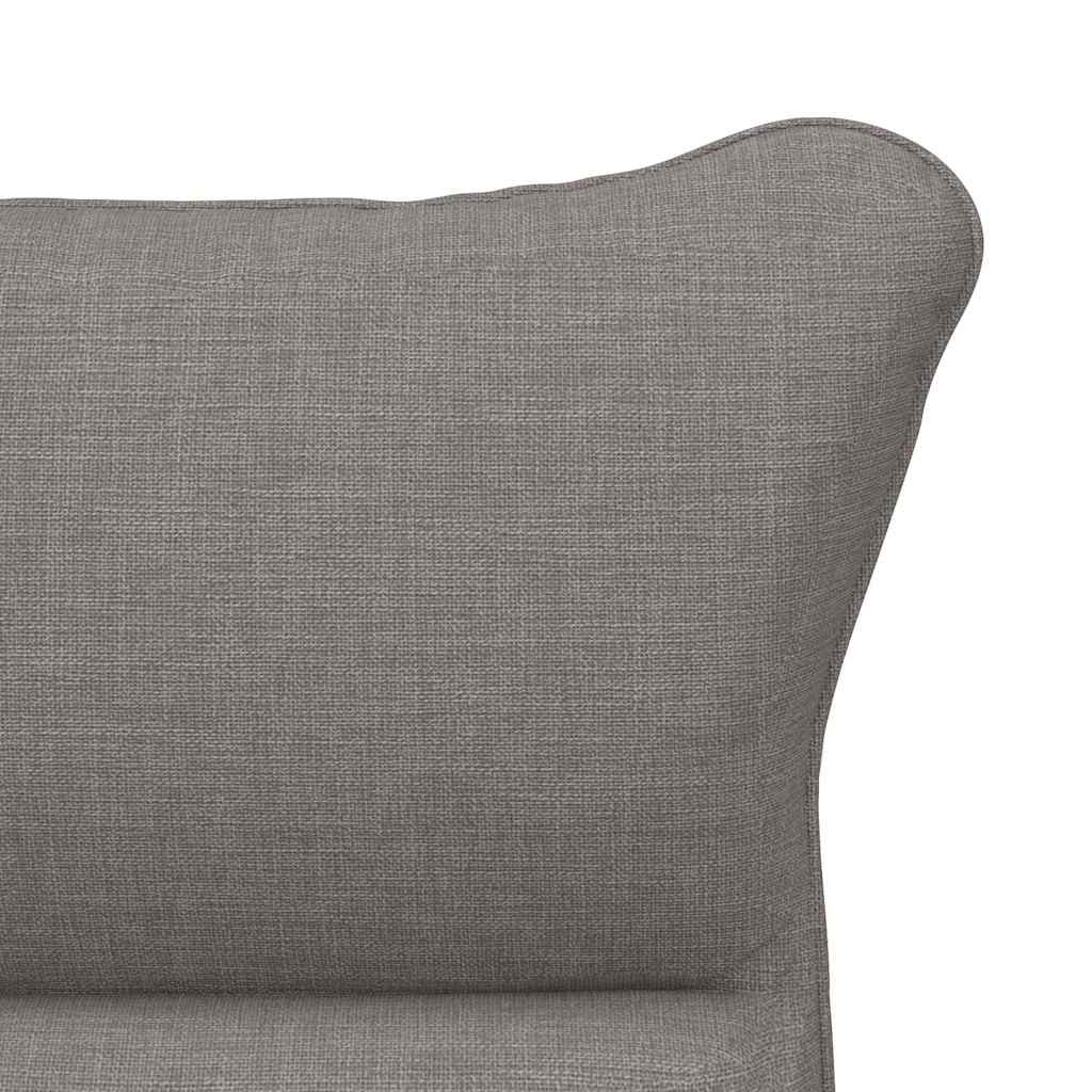 Avslappende Stol Taupe Stoff