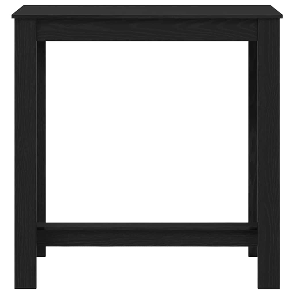 Barbord i svart eik 102x50x103,5 cm i trefiber
