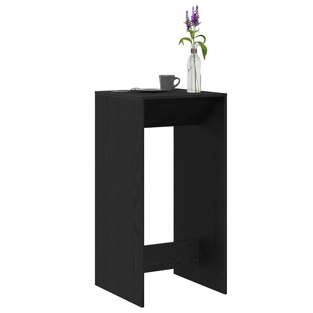 Barbord Svart Eik 51x50x103,5 cm Konstruert Tre
