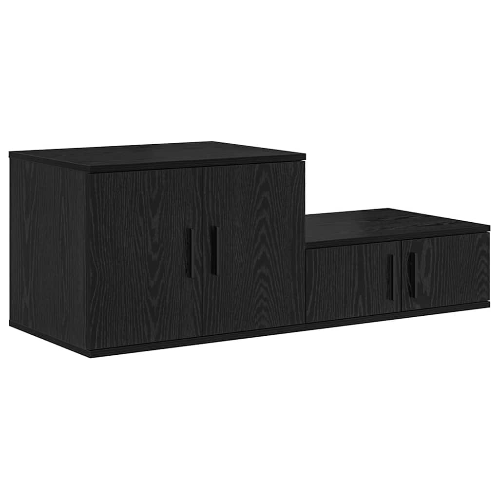 Nattbord Sengbord Svart 108x41x40 cm