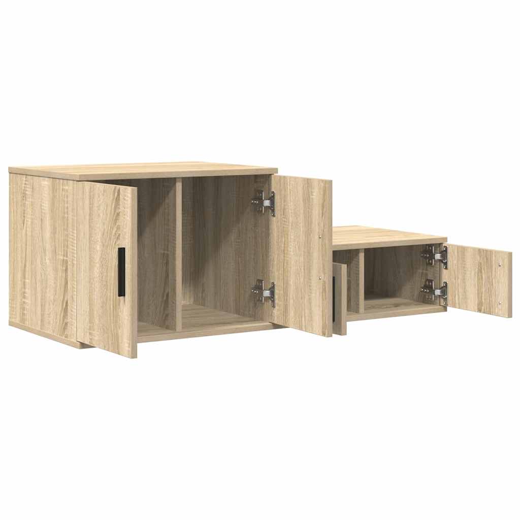 Nattbord Sengbord Sonoma Eik 108x41x40 cm