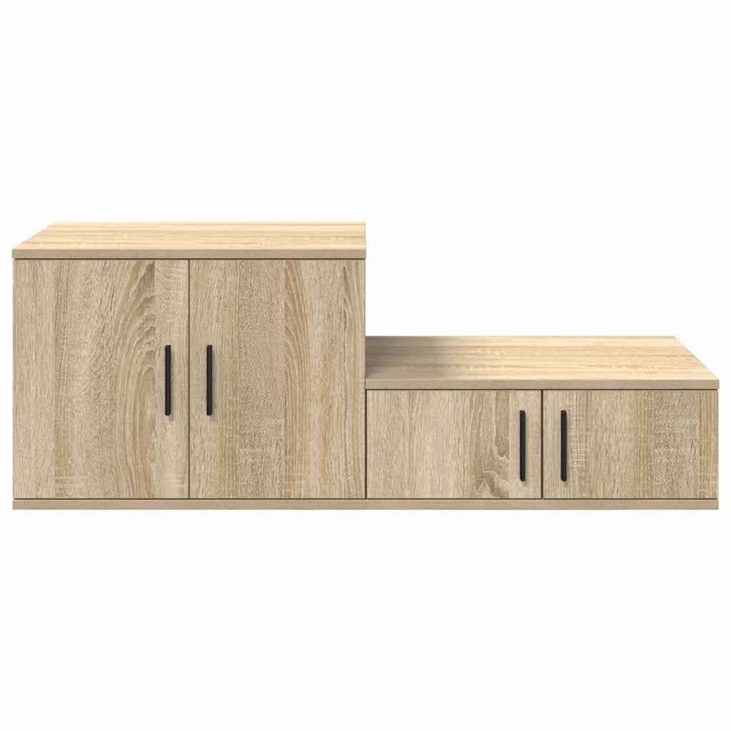 Nattbord Sengbord Sonoma Eik 108x41x40 cm