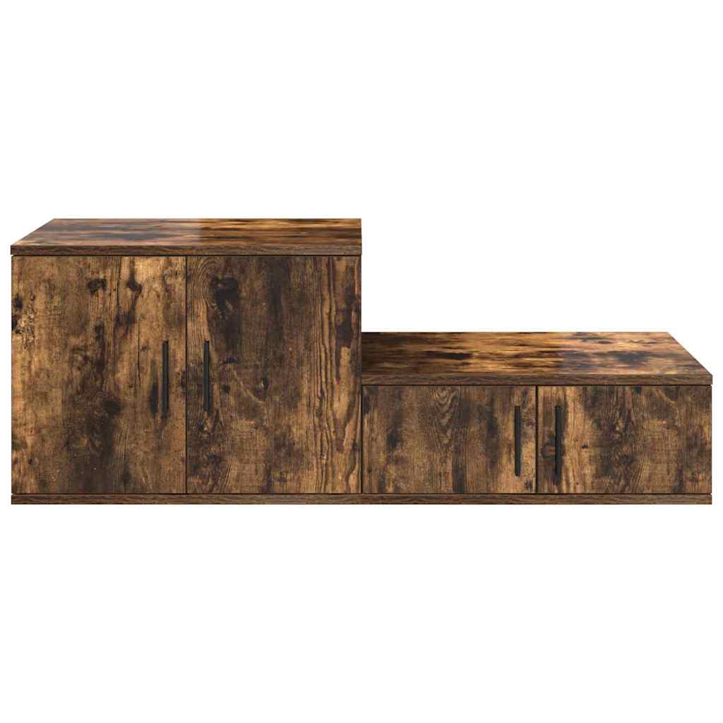 Nattbord Sengbord Røkt Eik 108x41x40 cm