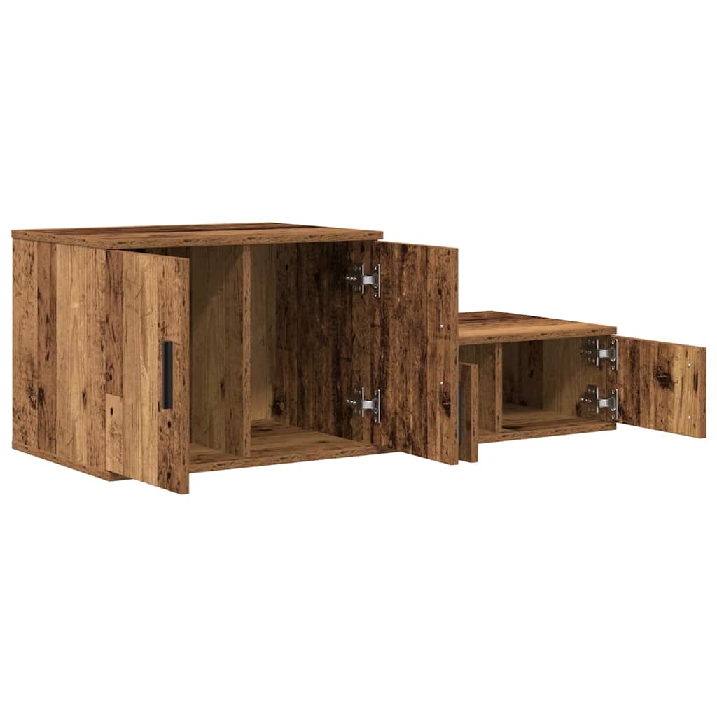 Nattbord Sengbord Gammelt Tre 108x41x40 cm