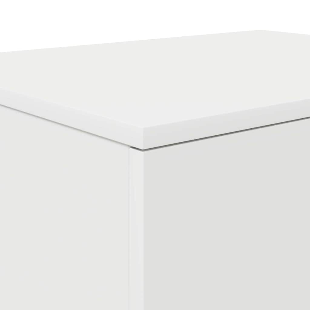 Nattbord Sengbord Hvit 103x41x40 cm