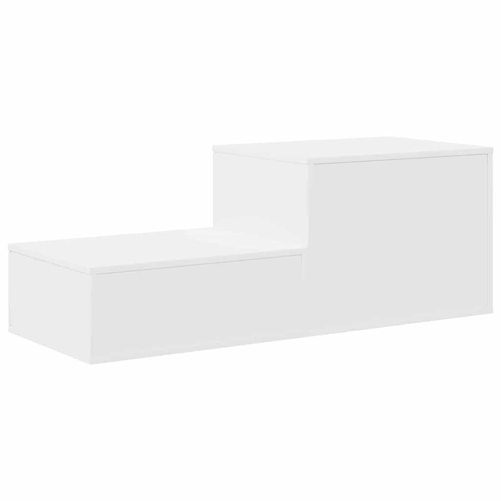 Nattbord Sengbord Hvit 103x41x40 cm