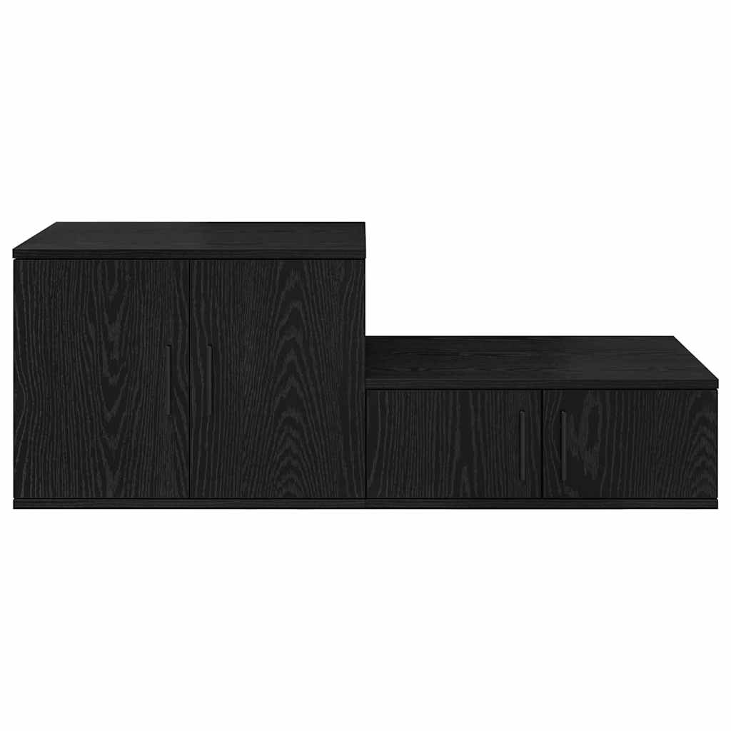 Nattbord Sengbord Svart 103x41x40 cm