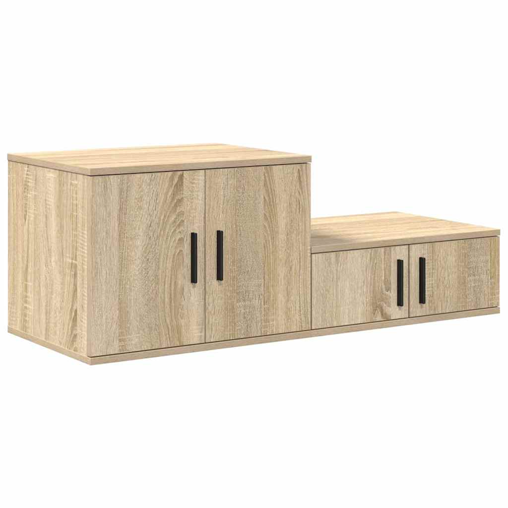 Nattbord Sengbord Sonoma Eik 103x41x40 cm -