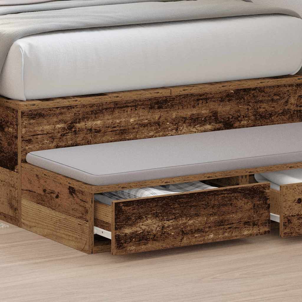 Bedskuffer Gamle Tre 80x36,5x16,5 cm Ingeniørtre