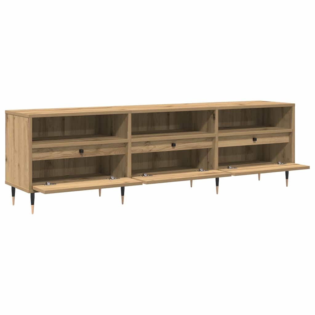 TV-Møbel Artisan Eik TV-stativ Snekker Eik 150x30x44,5 cm Massivt tre