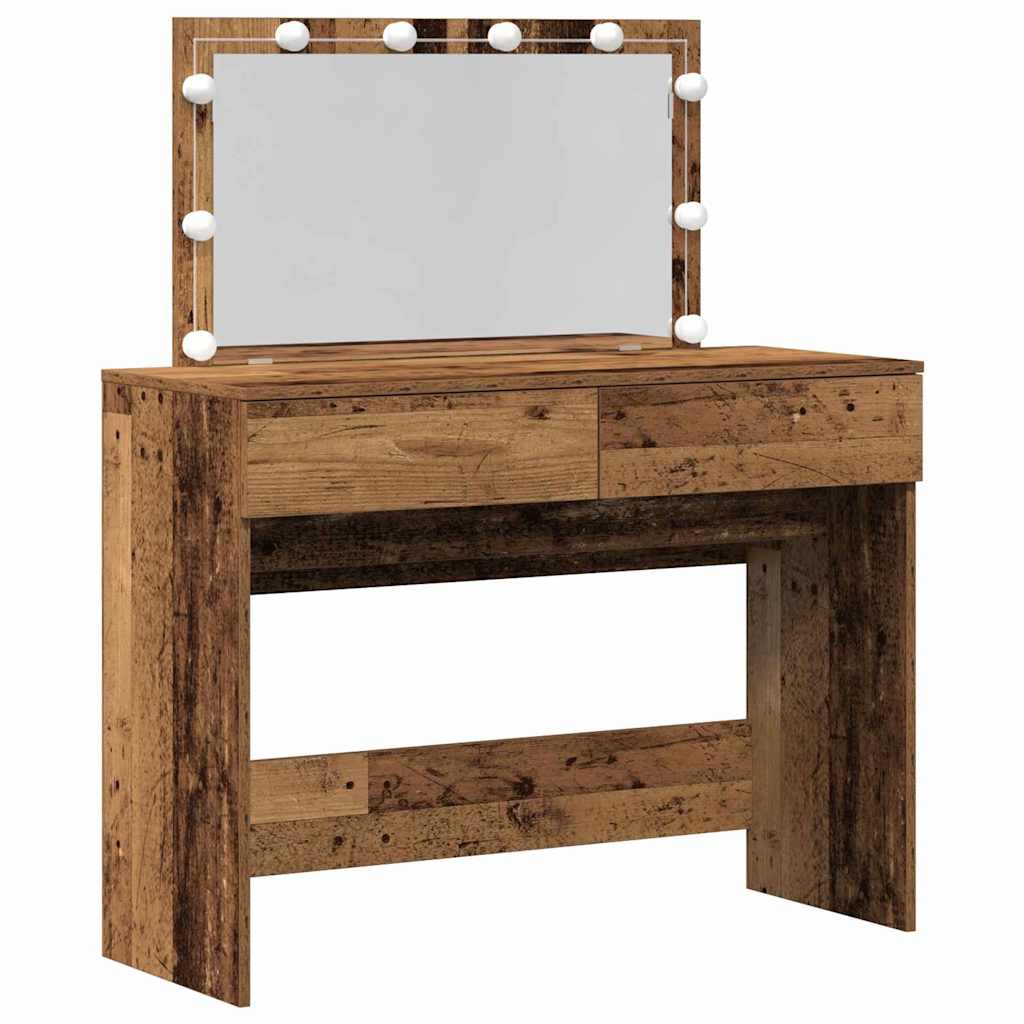 Smykkelampe med LED Gamelt Tre 100x40x120 cm