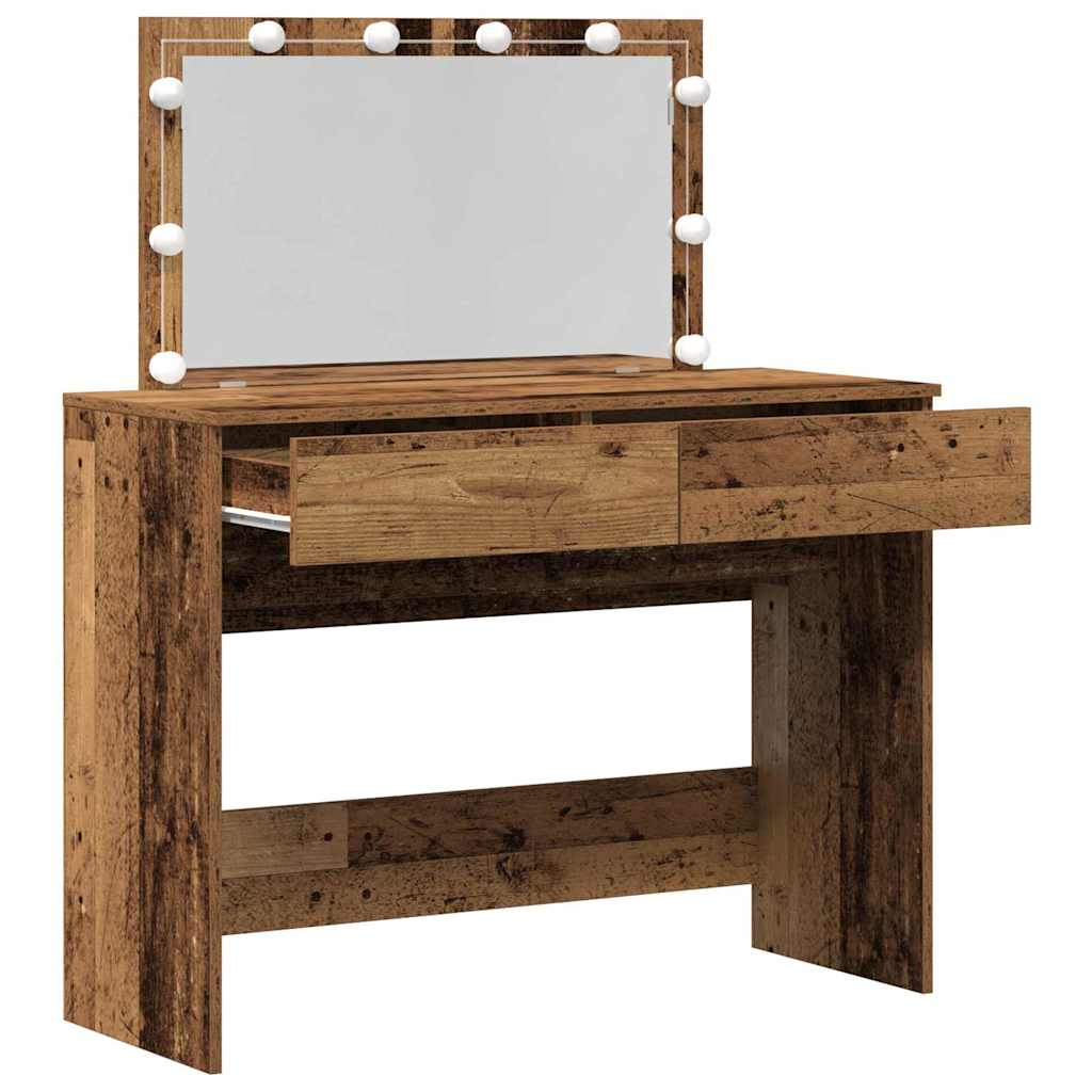 Smykkelampe med LED Gamelt Tre 100x40x120 cm