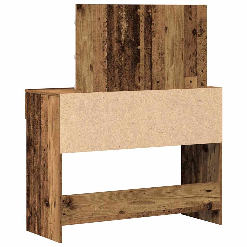 Smykkelampe med LED Gamelt Tre 100x40x120 cm