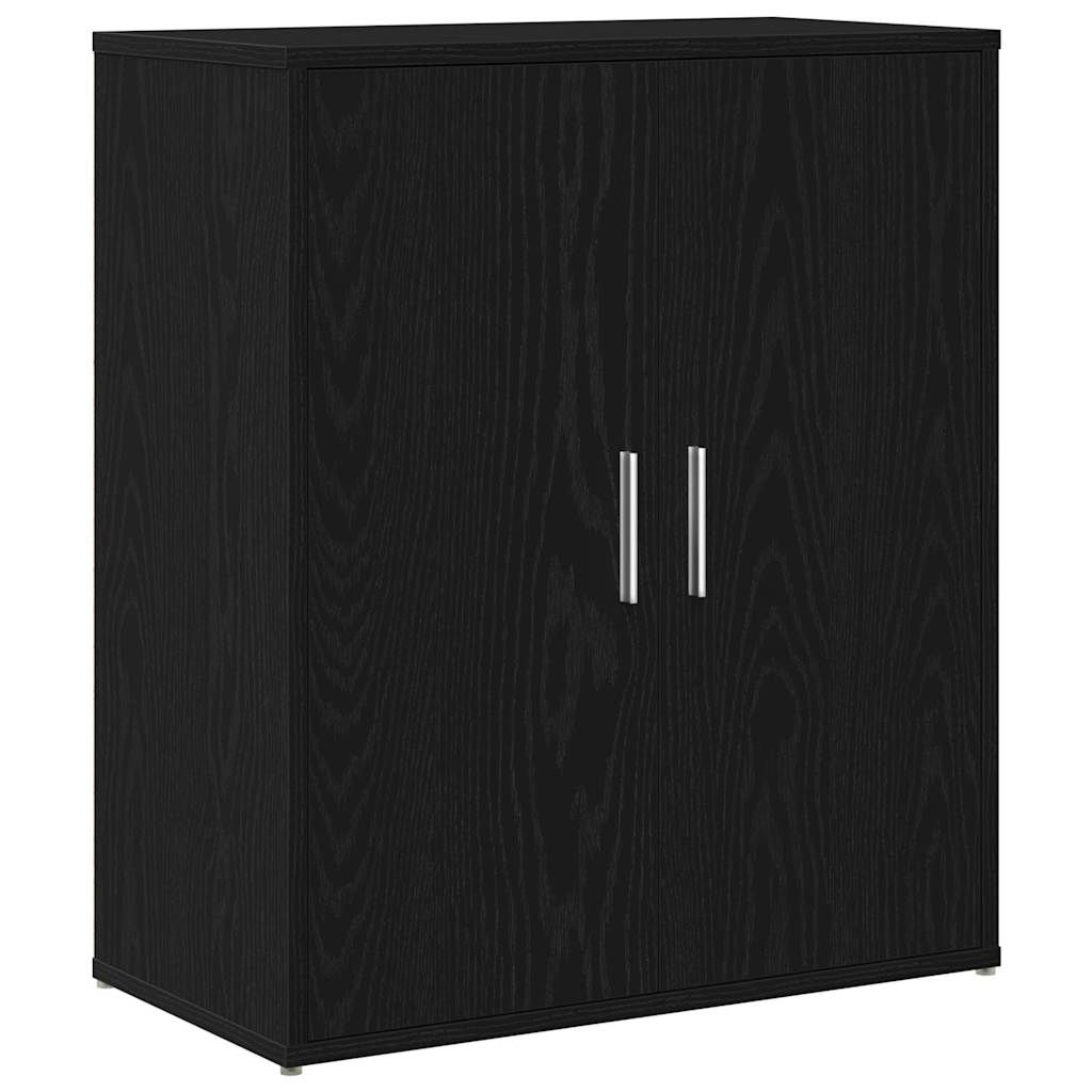 Skjenk Svart Eik 60x31x70 cm