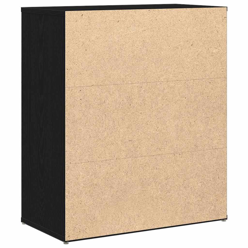 Skjenk Svart Eik 60x31x70 cm