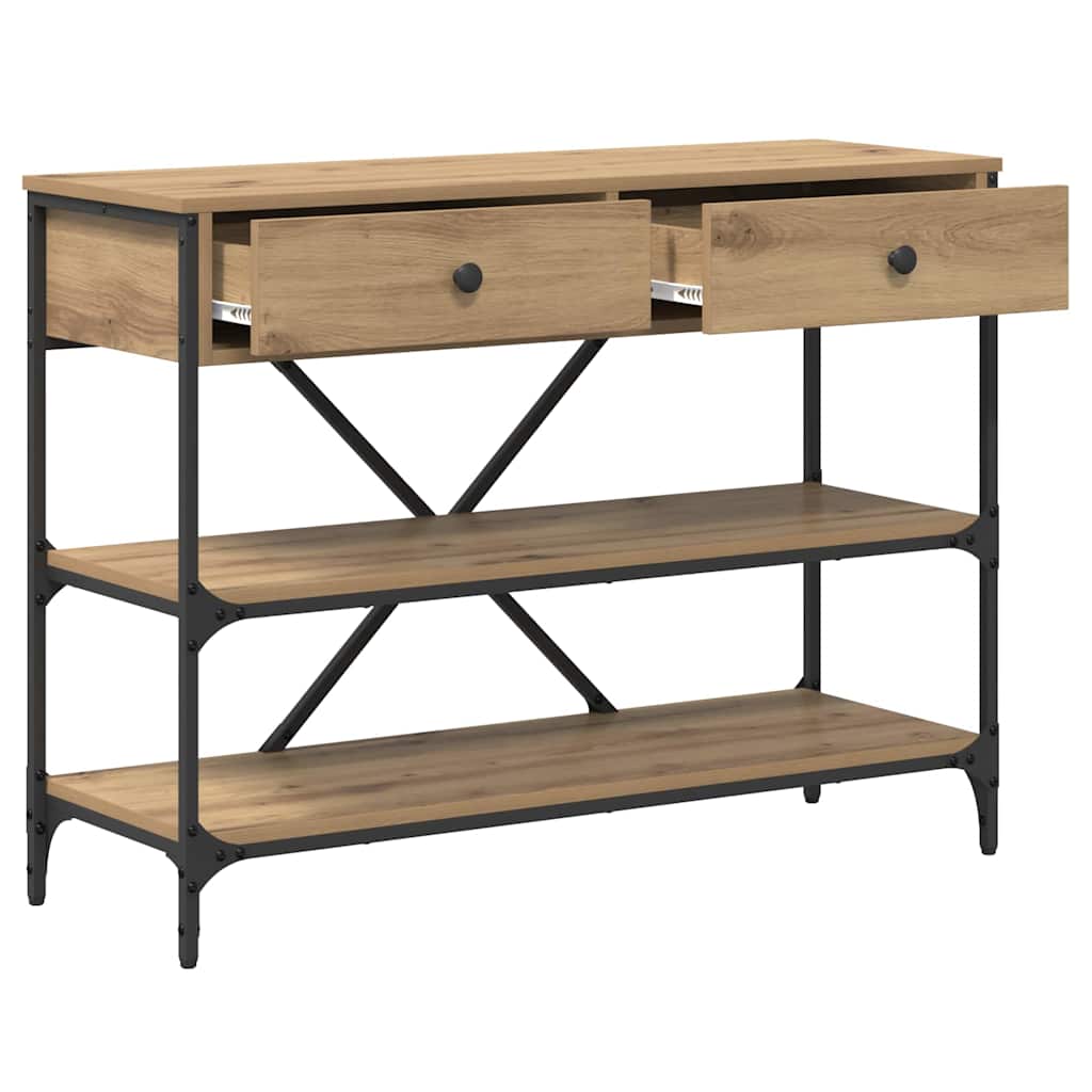 Avlastningsbord konsollbord Artisan Eik 100x34.5x75 cm