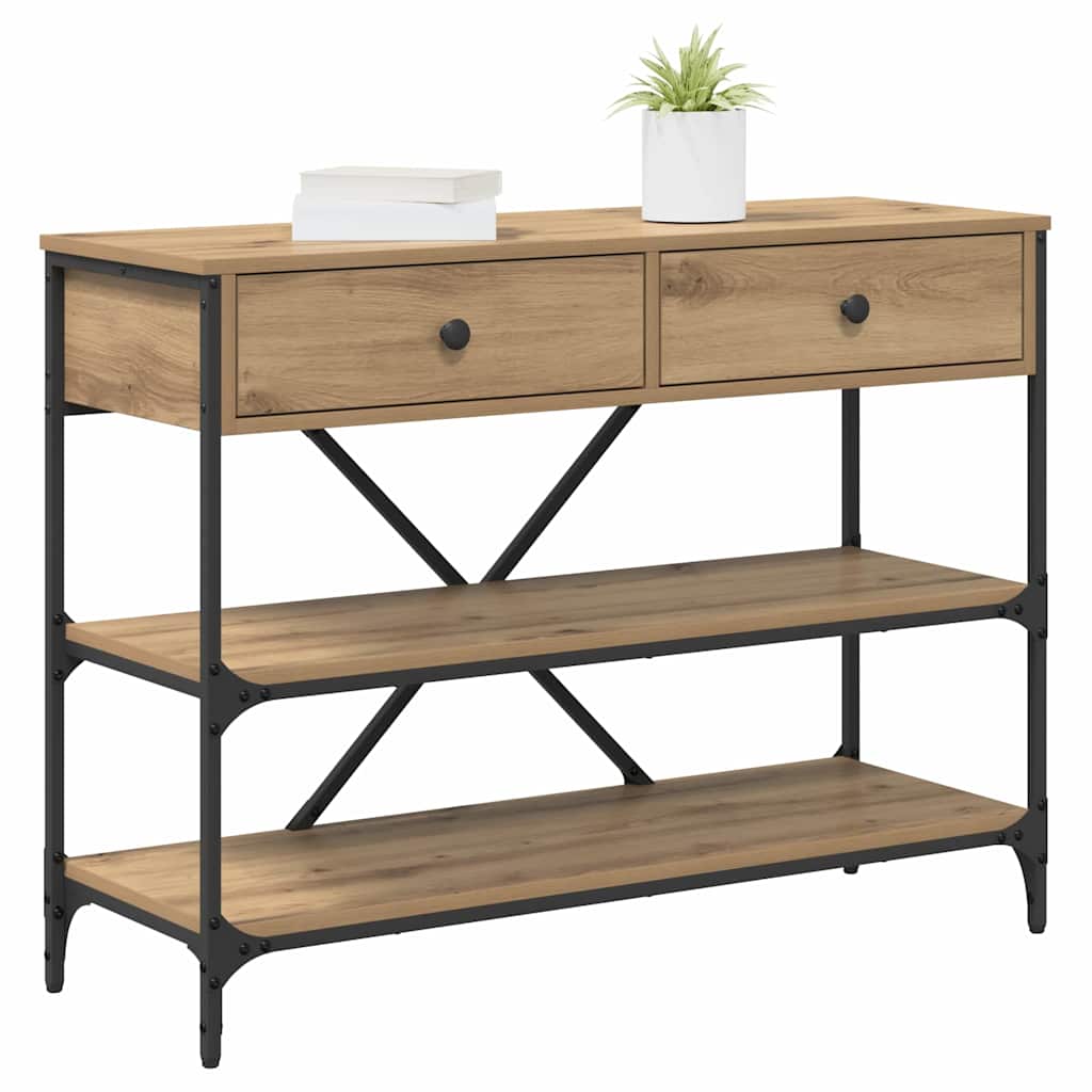 Avlastningsbord konsollbord Artisan Eik 100x34.5x75 cm